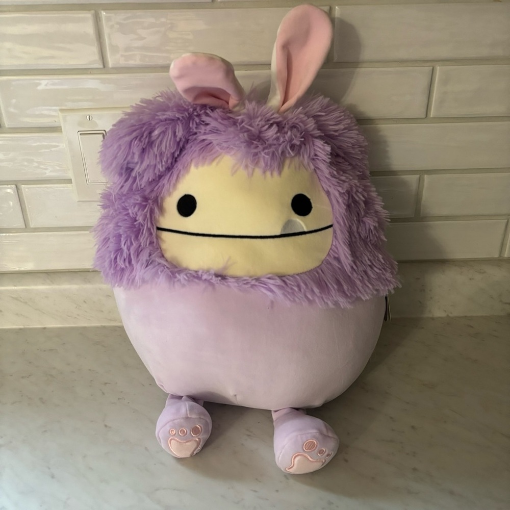 Dilka the Bunny Bigfoot Squishmallow